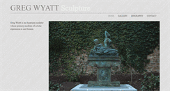 Desktop Screenshot of gregwyattsculpture.com